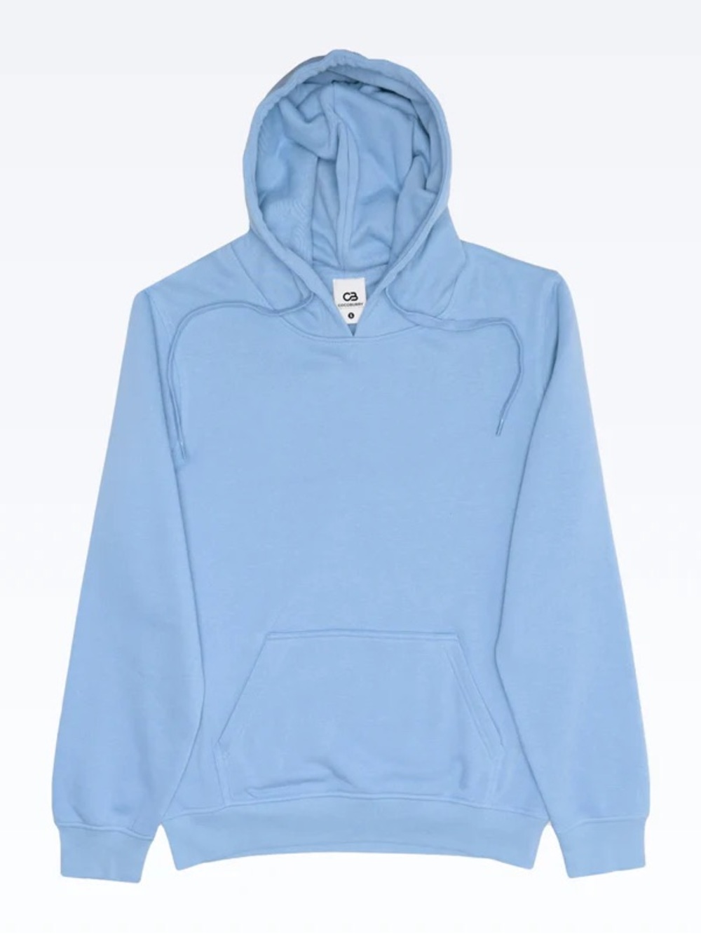Light Blue Women's Hooded Sweatshirt